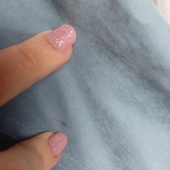 Woman's St. Johns Bay Woman's Large suede feel  Coat With Detachable Hood - Picture 9 of 9